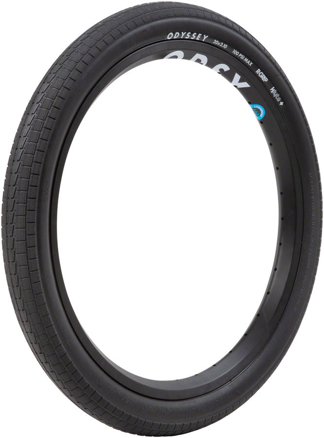 Odyssey Super Circuit Tire - 20 x 2.1 Clincher Folding Black Tires Odyssey   
