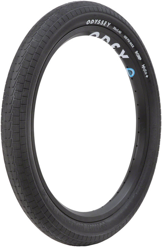 Odyssey Super Circuit Tire - 20 x 2.4 Clincher Folding Black Tires Odyssey   