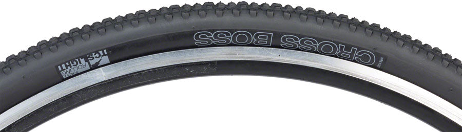WTB Cross Boss Tire - 700 x 35 TCS Tubeless Folding Black Light Fast Rolling Tires WTB   