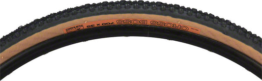 WTB Cross Boss Tire - 700 x 35 TCS Tubeless Folding BLK/Tan Light Fast Rolling Tires WTB   
