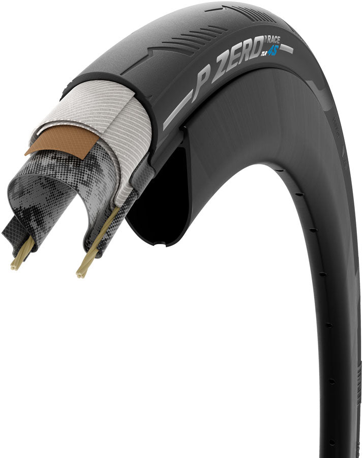 Pirelli P ZERO Race TLR 4S Tire - 700 x 30 Tubeless Folding Black Tires Pirelli   