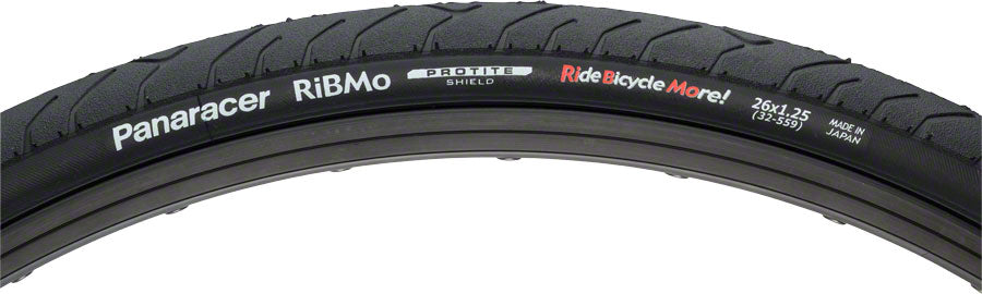 Panaracer RiBMo ProTite Tire - 26 x 1.25 Clincher Folding Black 60tpi Tires Panaracer   