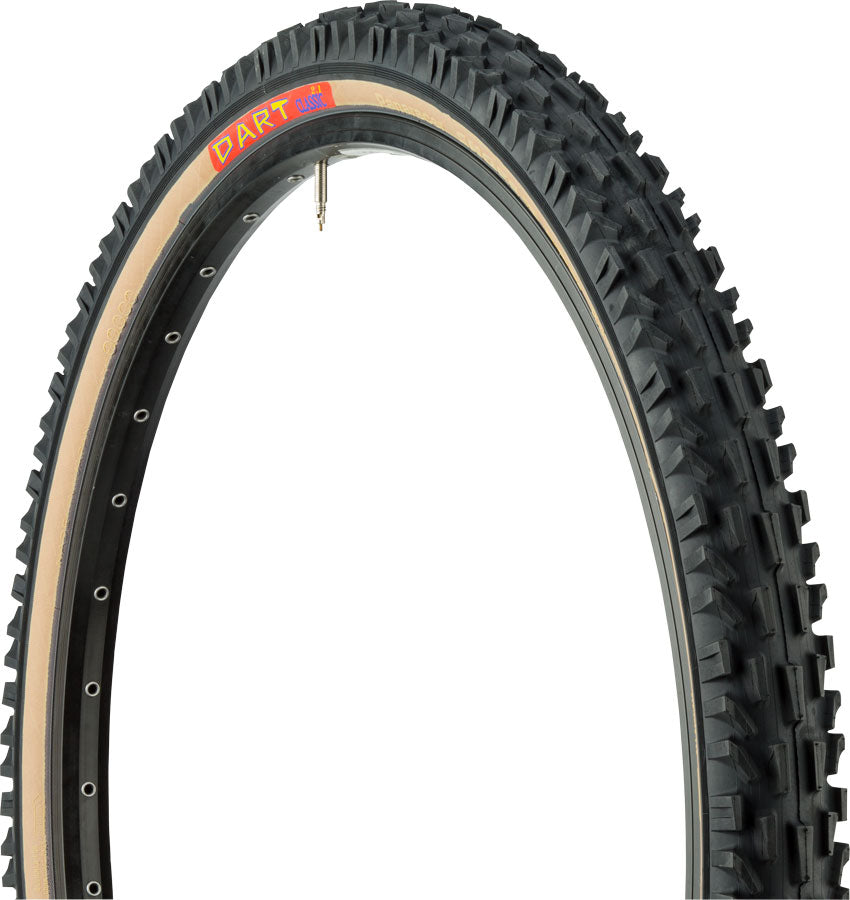 Panaracer Dart Tire - 26 x 2.1 Clincher Folding Black/Tan 60tpi Tires Panaracer   