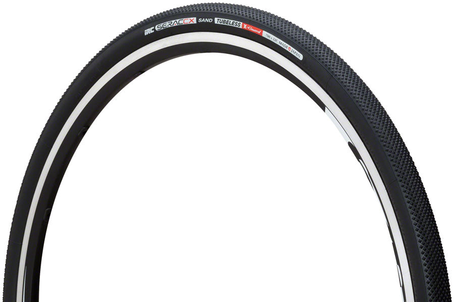 IRC Tire Serac CX Sand X-Guard Tire - 700 x 30 Tubeless Folding Black Tires IRC   