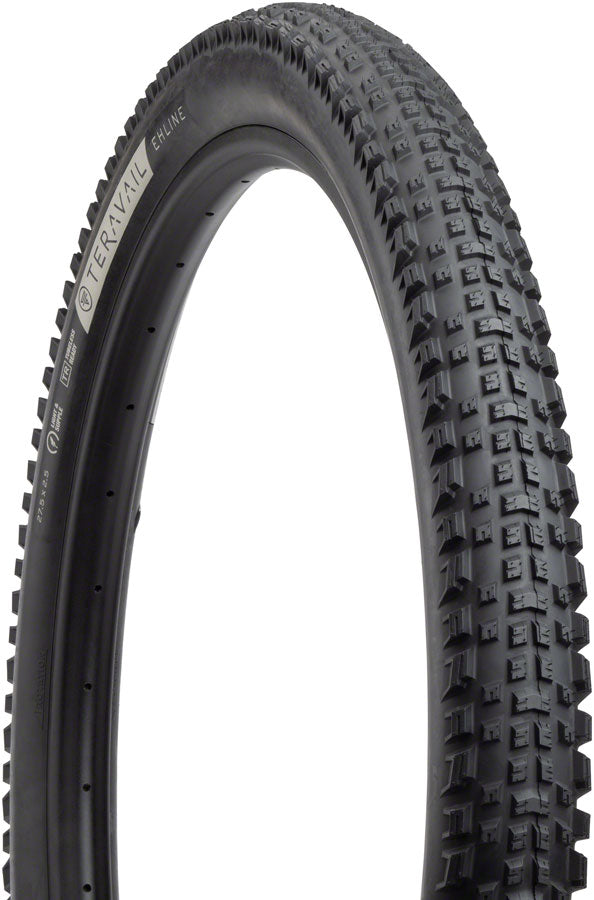 Teravail Ehline Tire - 27.5 x 2.5 Tubeless Folding Black Light and Supple Tires Teravail   