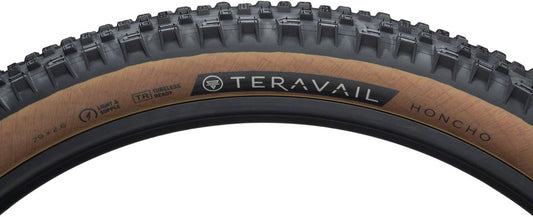 Teravail Honcho Tire - 29 x 2.6 Tubeless Folding Tan Durable Grip Compound Tires Teravail   