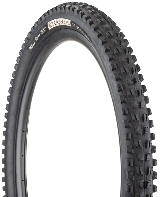 Teravail Kessel Tire - 29 x 2.6 Tubeless Folding Black Durable Tires Teravail   