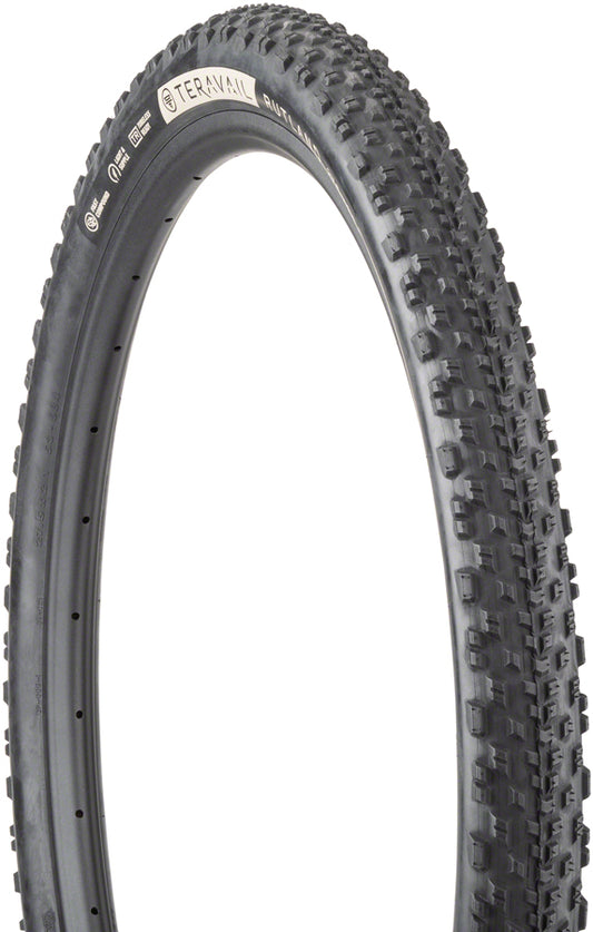 Teravail Rutland Tire - 27.5 x 2.1 Tubeless Folding Black Light and Supple Tires Teravail   