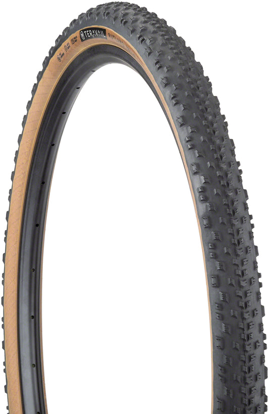 Teravail Rutland Tire - 700 x 47 Tubeless Folding Tan Light and Supple Tires Teravail   