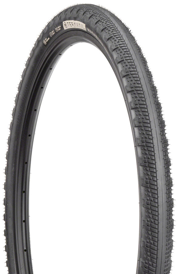 Teravail Washburn Tire - 650b x 47 Tubeless Folding Black Durable Tires Teravail   