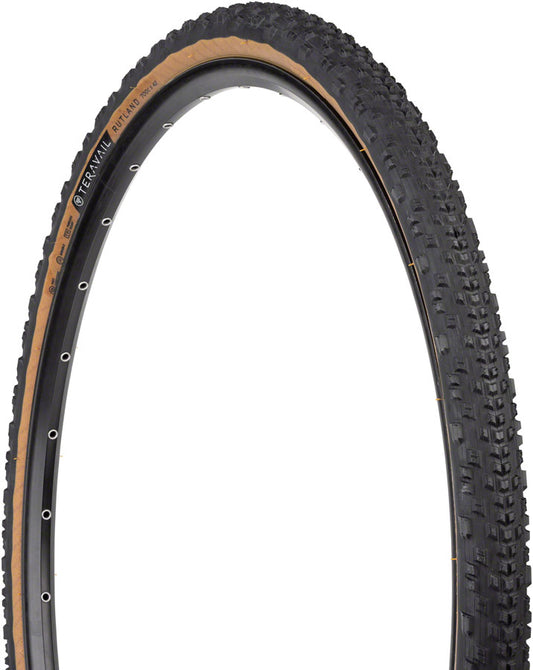 Teravail Rutland Tire - 700 x 42 Tubeless Folding Tan Durable Tires Teravail   
