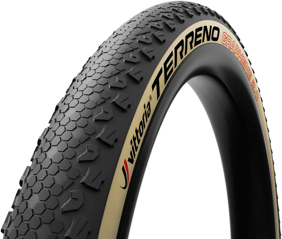 Vittoria Terreno Tire - 29 x 2.25 Tubeless Folding Black/Tan G2.0 Tires Vittoria   
