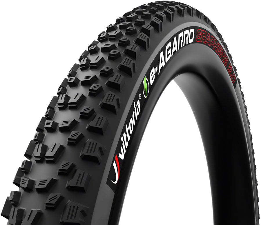 Vittoria e-Agarro Tire - 29 x 2.6 Tubeless Folding Black/Anthracite TNT G2.0 Tires Vittoria   