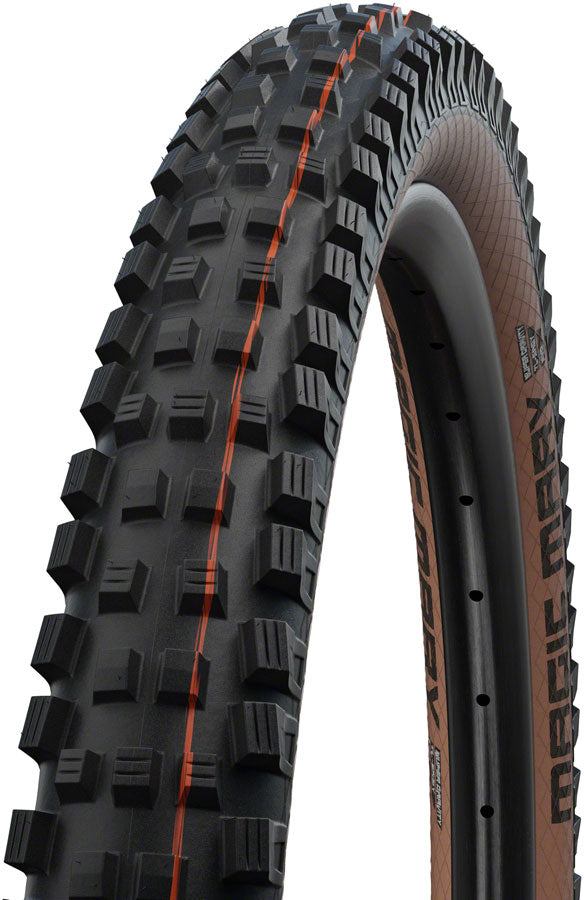 Schwalbe Magic Mary Tire - 29 x 2.4 Tubeless Folding BLK/Bronze Evolution Line Super Gravity Addix Soft Tires Schwalbe   