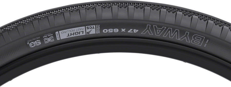 WTB Byway Tire - 650b x 47 TCS Tubeless Folding Black Light Fast Rolling SG2 Tires WTB   