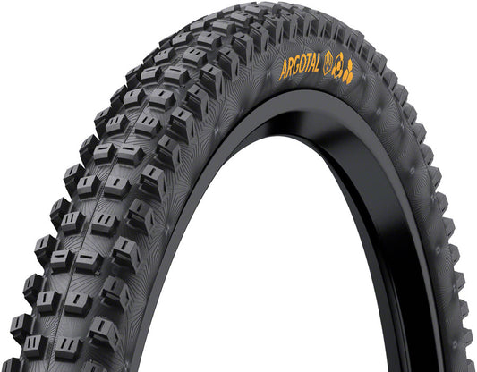 Continental Argotal Tire - 29 x 2.40 Tubeless Folding BLK Super Soft Downhill Casing E25 Tires Continental   