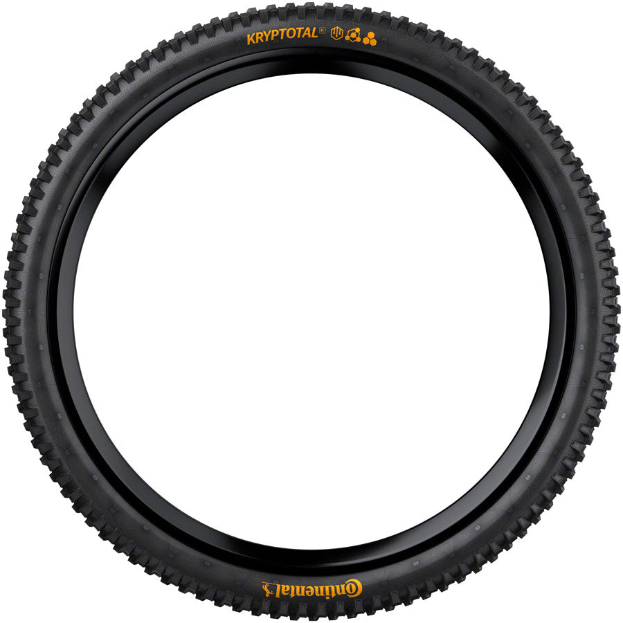 Continental Kryptotal Front Tire - 29 x 2.40 Tubeless Folding BLK Super Soft Downhill Casing E25 Tires Continental   