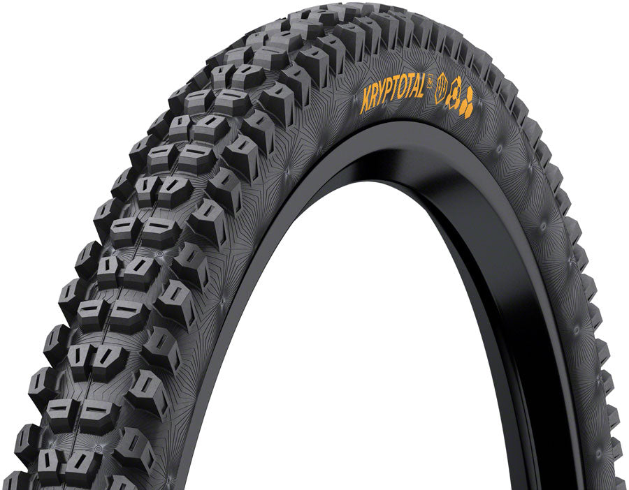 Continental Kryptotal Rear Tire - 29 x 2.40 Tubeless Folding BLK Soft Enduro Casing E25 Tires Continental   