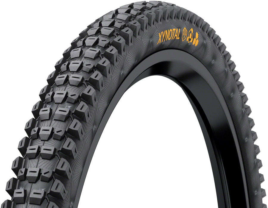 Continental Xynotal Tire - 27.5 x 2.40 Tubeless Folding BLK Soft Downhill Casing E25 Tires Continental   