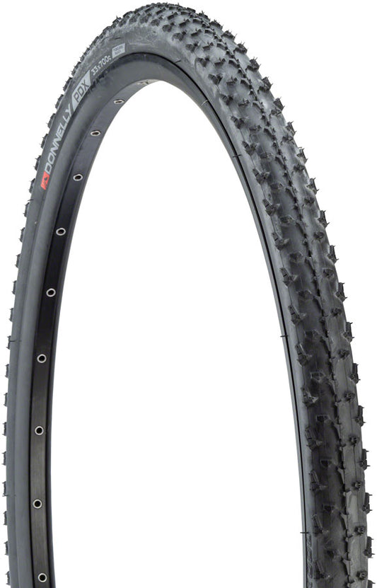 Donnelly Sports PDX Tire - 700 x 33 Tubeless Folding Black Tires Donnelly Sports   
