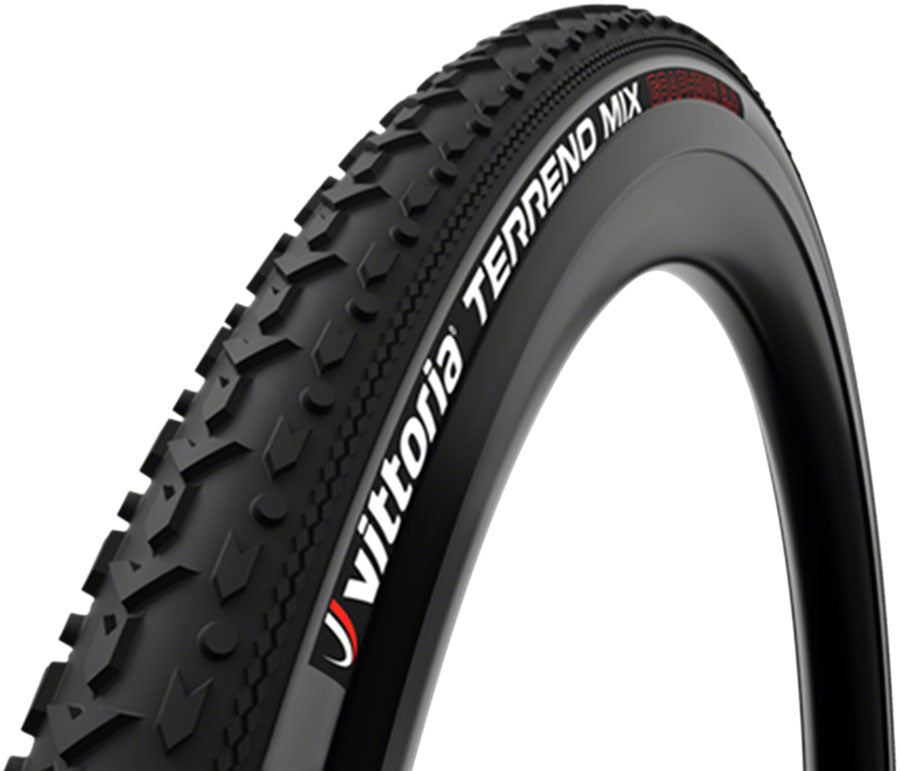 Vittoria Terreno Mix Tire - 700 x 40 Tubeless Folding BLK/Anthracite 1C TNT G2.0 Tires Vittoria   