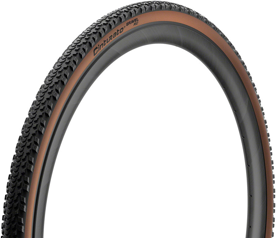 Pirelli Cinturato Gravel RC Tire - 700 x 35 Tubeless Folding Tan Tires Pirelli   