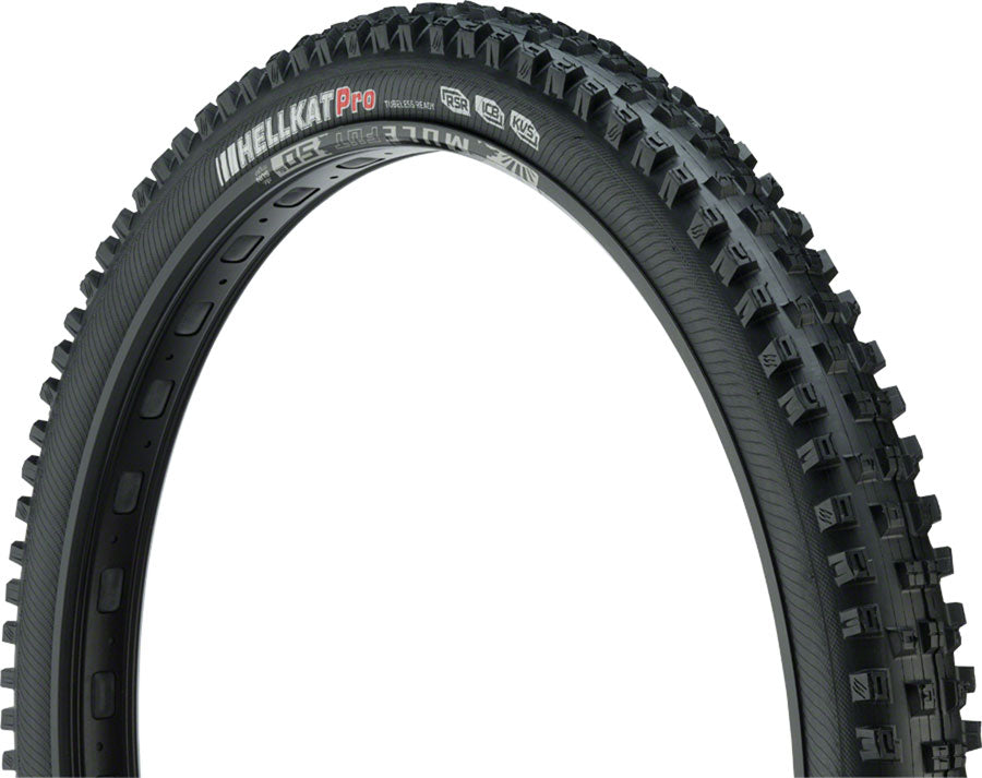 Kenda Hellkat Tire - 27.5 x 2.6 Tubeless Folding Black 120tpi ATC Tires Kenda   