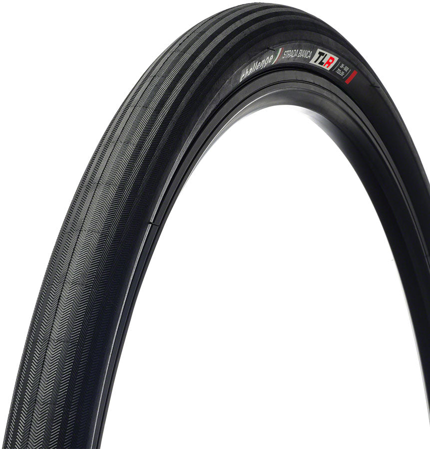 Challenge Strada Bianca Race Tire - 700 x 36 Tubeless Folding Black Tires Challenge   