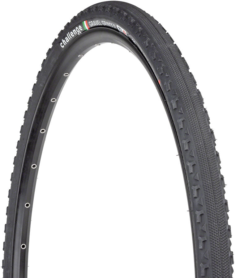 Challenge Gravel Grinder Race Tire - 700 x 38 Tubeless Folding Black Tires Challenge   