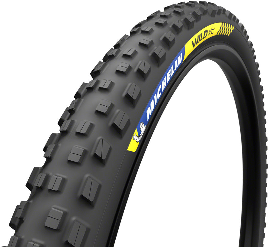 Michelin Wild XC Race Tire - 29 x 2.25 Tubeless Folding BLK Racing Line GUM-X Cross Shield E-Bike Tires Michelin   