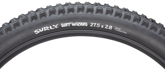 Surly Dirt Wizard Tire - 27.5 x 2.8 Tubless Folding Black 60tpi Tires Surly   