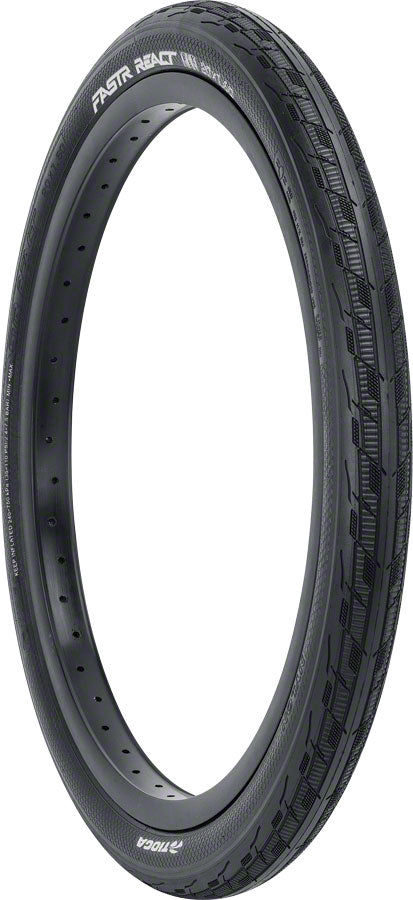 Tioga FASTR REACT S-Spec Tire - 20 x 1.6 Clincher Folding Black 120tpi Tires Tioga   