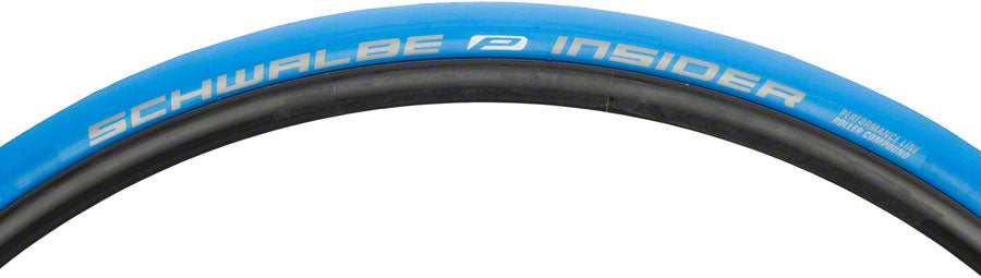 Schwalbe Insider Trainer Tire 700 x 23c Folding Bead Performance Line Performance Compound Blue Trainer Tire Schwalbe   