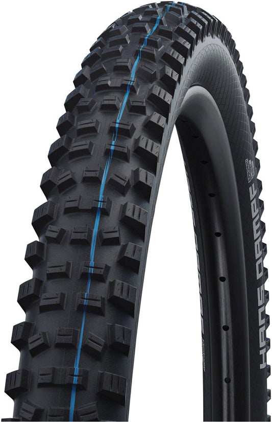 Schwalbe Hans Dampf Tire - 27.5 x 2.6" Tubeless Folding BLK Evolution Line Addix SpeedGrip Super Trail Tires Schwalbe   