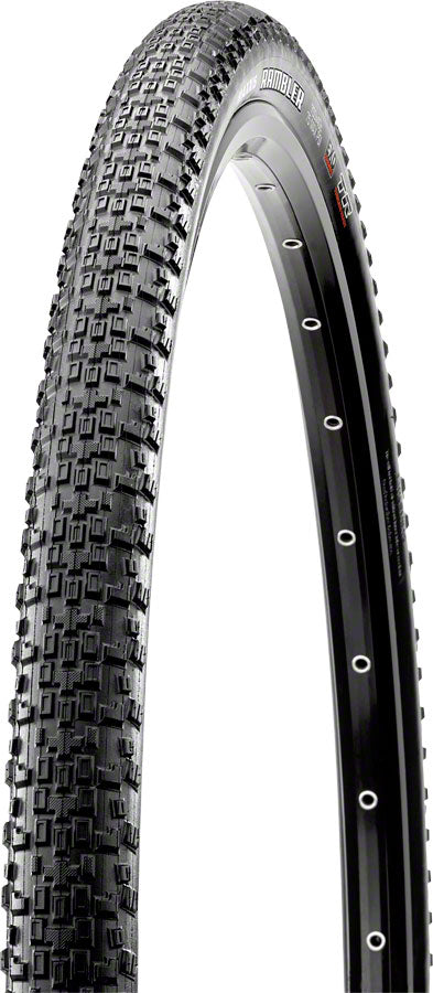 Maxxis Rambler Tire - 700 x 50 Tubeless Folding Black Dual SilkShield Tires Maxxis   