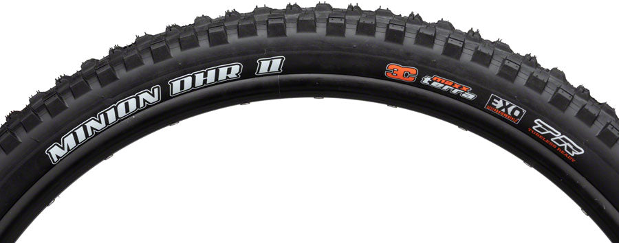 Maxxis Minion DHR II Tire - 27.5 x 2.4 Tubeless Folding BLK 3C Maxx Terra EXO Wide Trail Tires Maxxis   