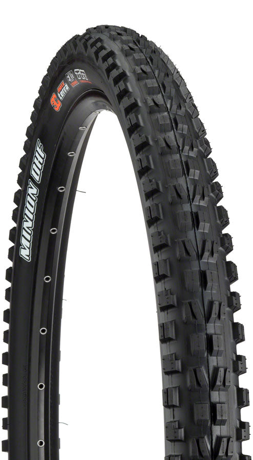 Maxxis Minion DHF Tire - 27.5 x 2.5 Tubeless Folding BLK 3C Grip EXO+ Wide Trail