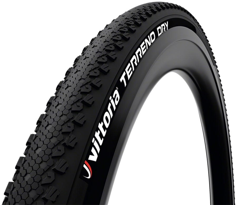 Vittoria Terreno Dry Tire - 700 x 38 Clincher  Folding  Black 2C Tires Vittoria   