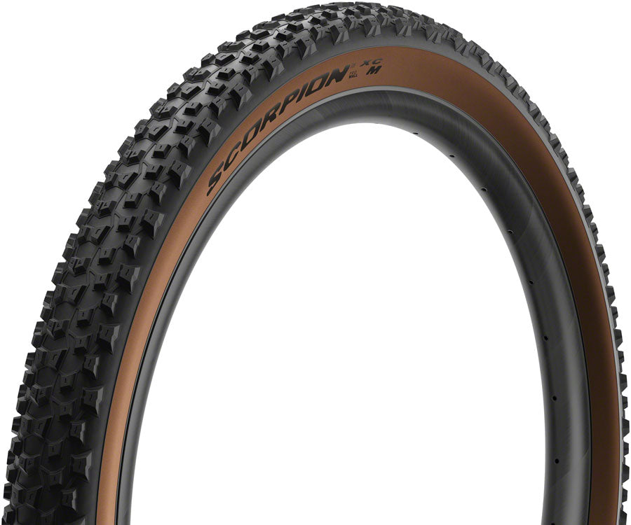 Pirelli Scorpion XC M Tire - 29 x 2.2 Tubeless Folding Classic Tan Tires Pirelli   