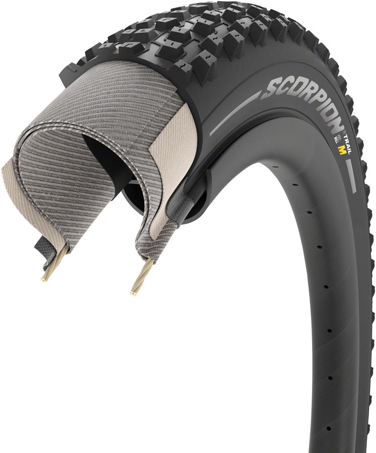 Pirelli Scorpion Trail M Tire - 29 x 2.4 Tubeless Folding Black Tires Pirelli   