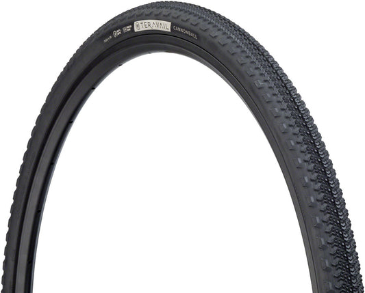 Teravail Cannonball Tire - 700 x 38 Tubeless Folding BLK Light Supple Fast Compound Tires Teravail   