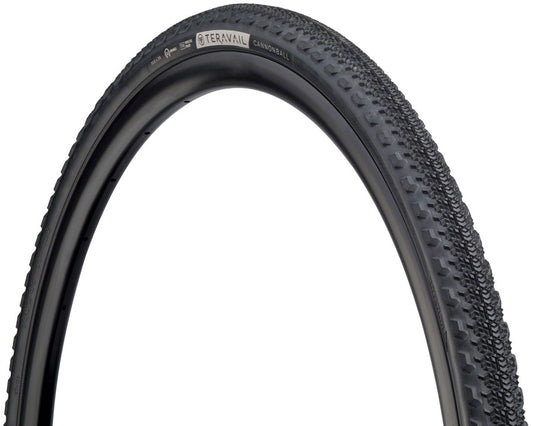 Teravail Cannonball Tire - 700 x 35 Tubeless Folding Black Light and Supple Tires Teravail   