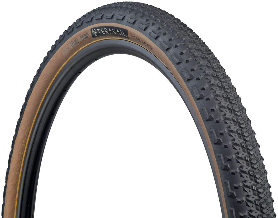 Teravail Sparwood Tire - 29 x 2.2 Tubeless Folding Tan Light and Supple Tires Teravail   