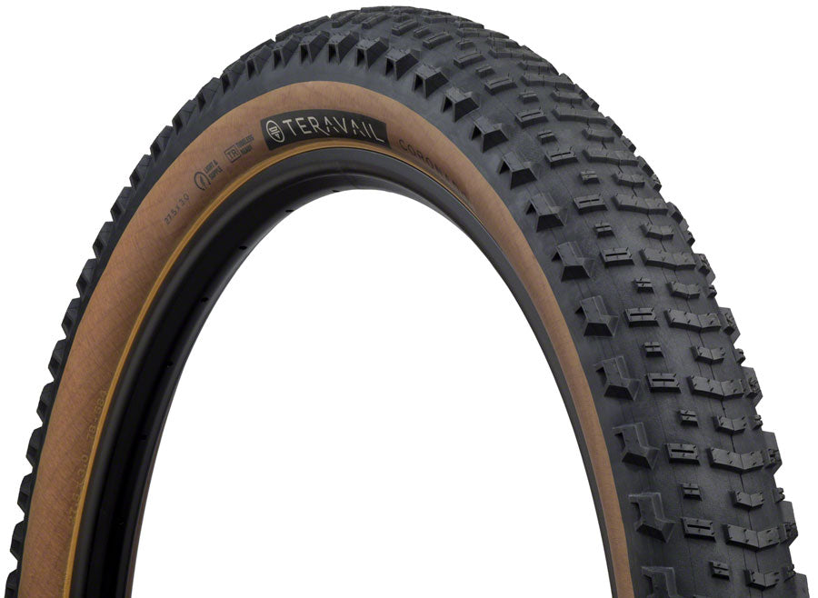 Teravail Coronado Tire - 27.5 x 3 Tubeless Folding Tan Light and Supple Tires Teravail   