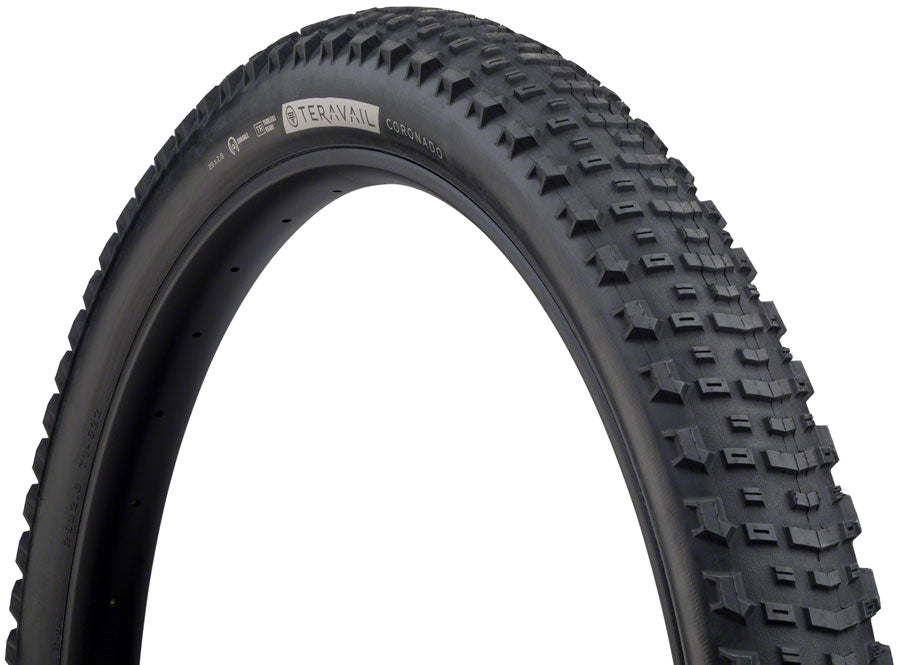Teravail Coronado Tire - 29 x 2.8 Tubeless Folding BLK Durable Fast Compound Tires Teravail   