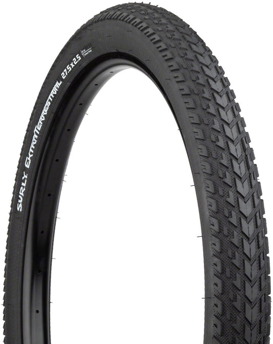 Surly ExtraTerrestrial Tire - 27.5 x 2.5 Tubeless Folding Black 60tpi Tires Surly   