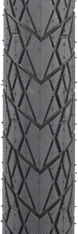 MSW Tour Guide Tire - 26 x 1.75 Black Rigid Wire Bead 33tpi Tires MSW   