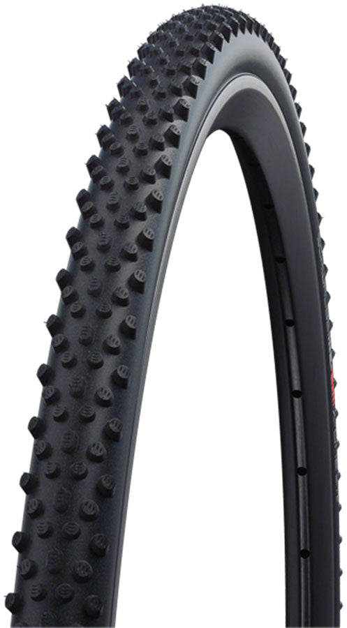 Schwalbe X-One Bite Tire - 700 x 33 Tubeless Folding BLK Evolution Line Addix SuperGround Tires Schwalbe   