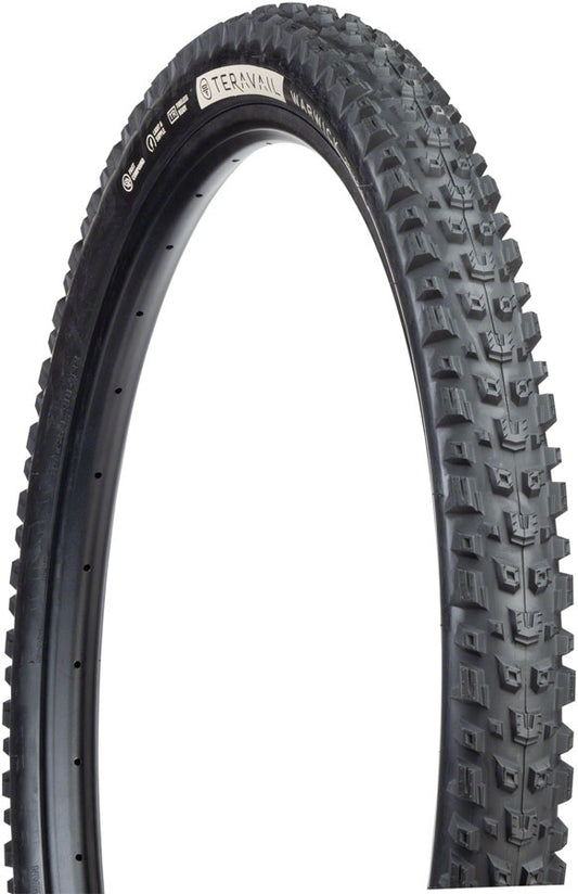 Teravail Warwick Tire - 29 x 2.3 Tubeless Folding BLK Light Supple Fast Compound Tires Teravail   
