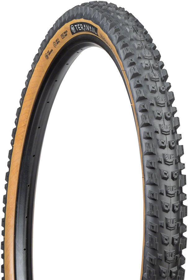Teravail Warwick Tire - 29 x 2.3 Tubeless Folding Tan Durable Grip Compund Tires Teravail   